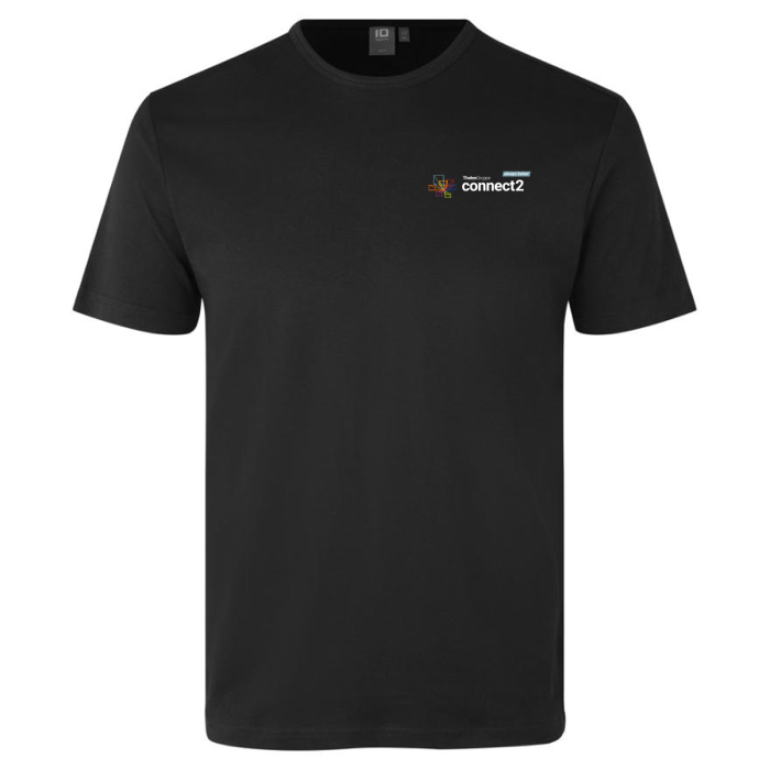 T-Shirt Interlock | schwarz