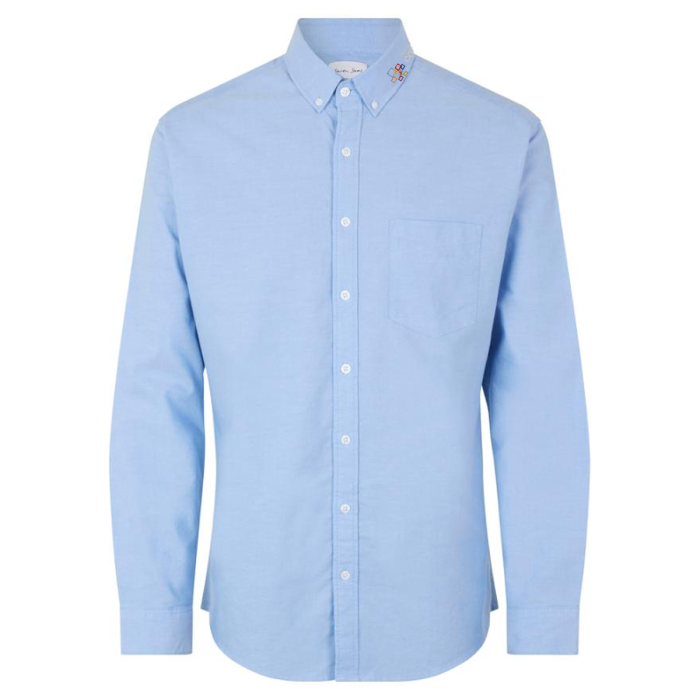 Button Down Oxford Hemd, hellblau