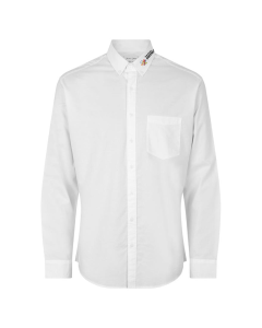 Button Down Oxford Hemd, weiß